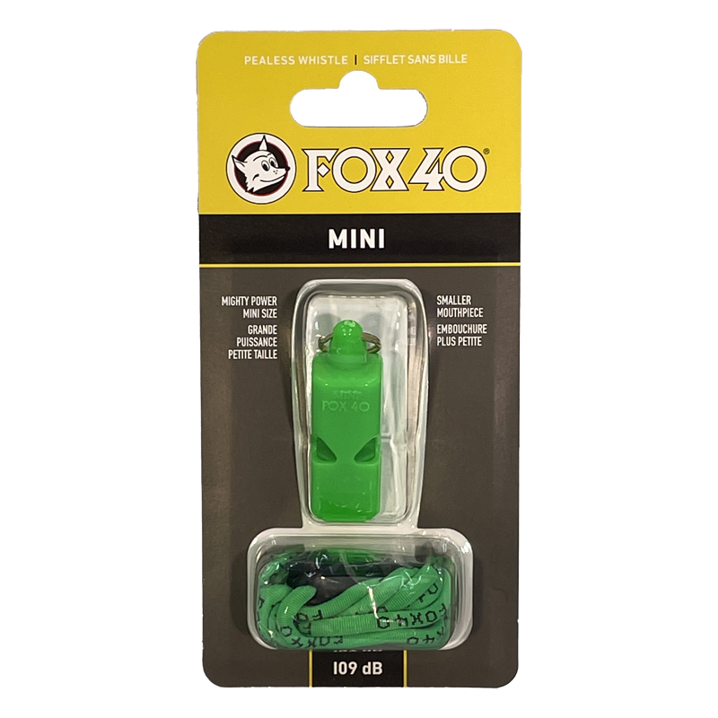 SILBATO FOX MINI CON CORDON VERDE