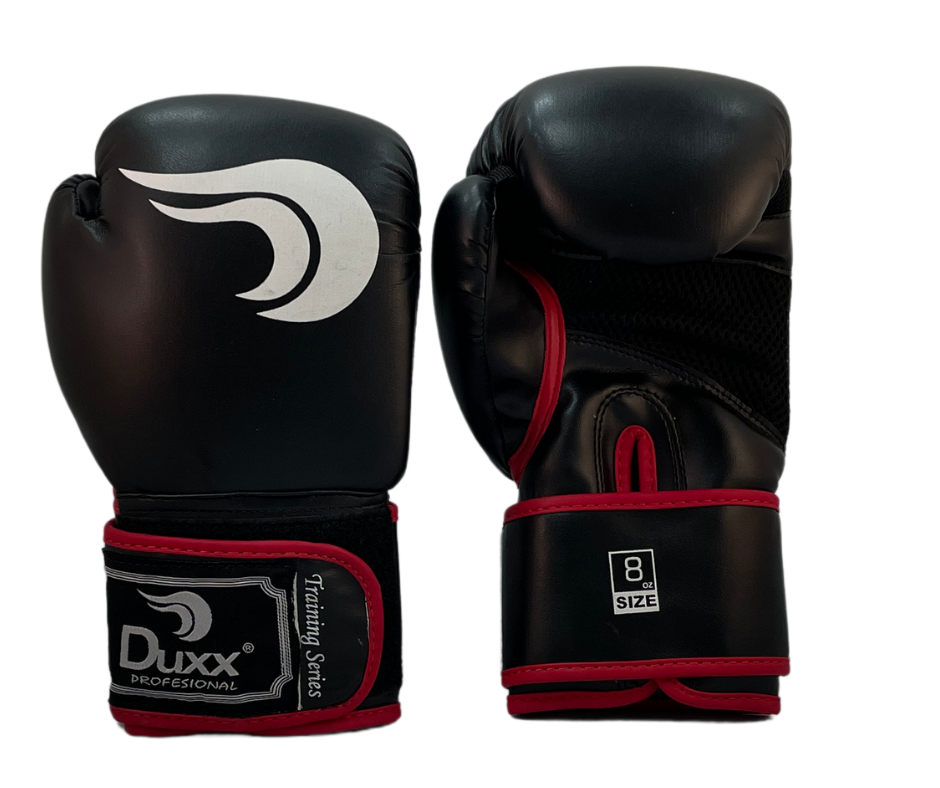 GUANTE BOX DUXX (8 OZ) PU NEGRO