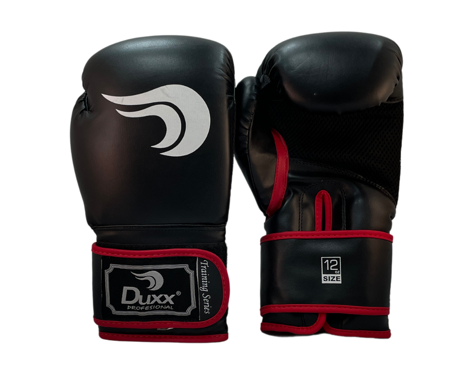 GUANTE BOX DUXX (12 OZ) PU NEGRO