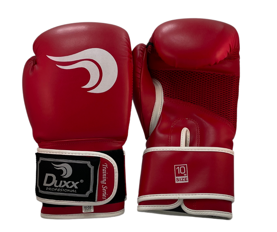 GUANTE BOX DUXX (10 OZ) PU ROJO