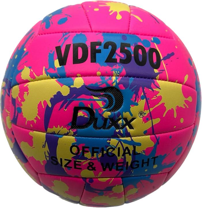 BALON VOLLEY BALL DUXX PVC VDF2500 ROSA #5 IMP