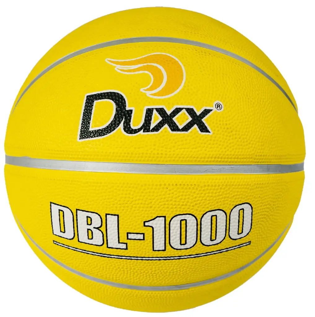 BALON BASKET BALL LISO #7 DUXX DBL1000 AMARILLO