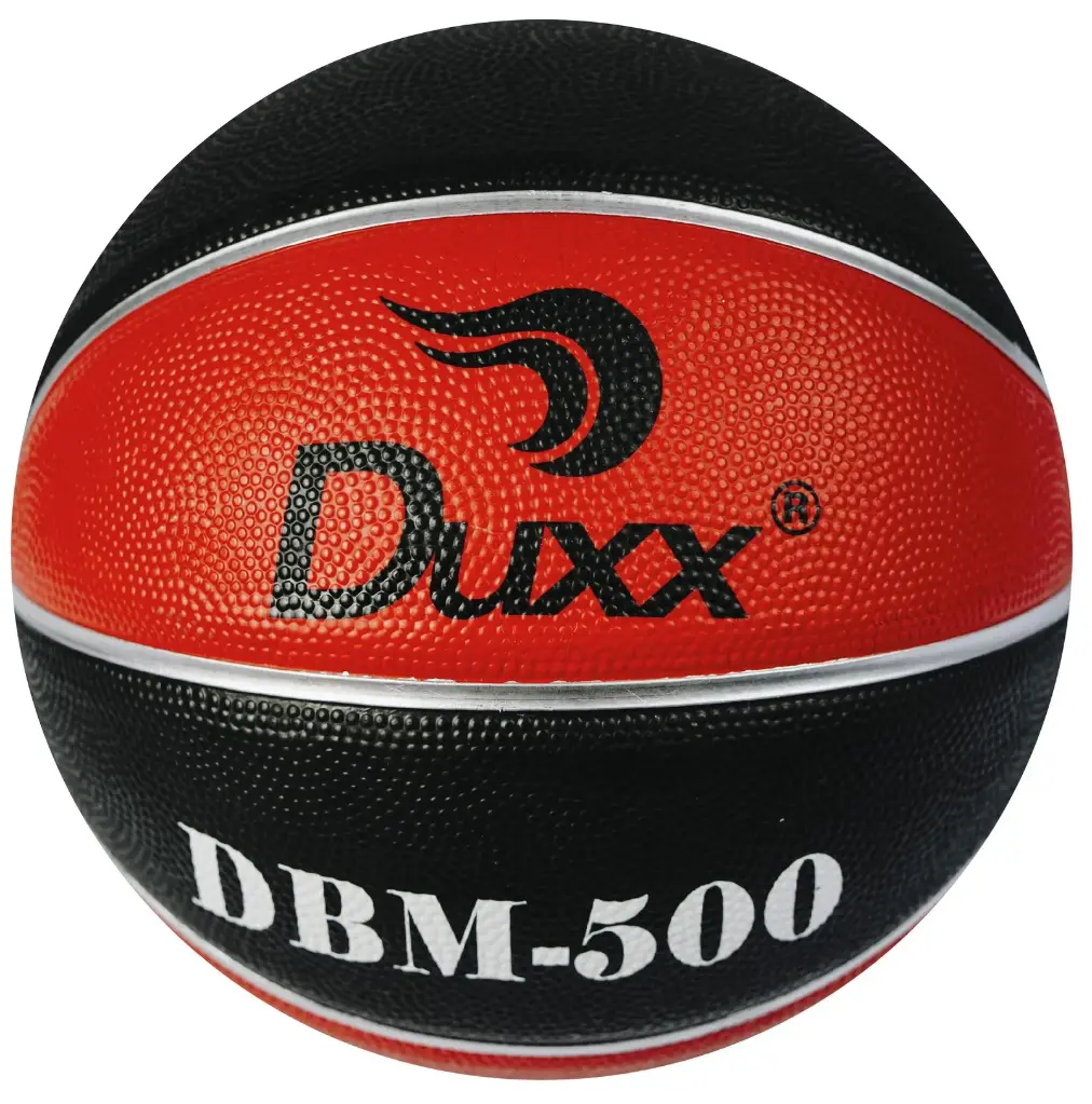 BALON BASKET BALL #5 DUXX DBM-500 ROJO/NEGRO