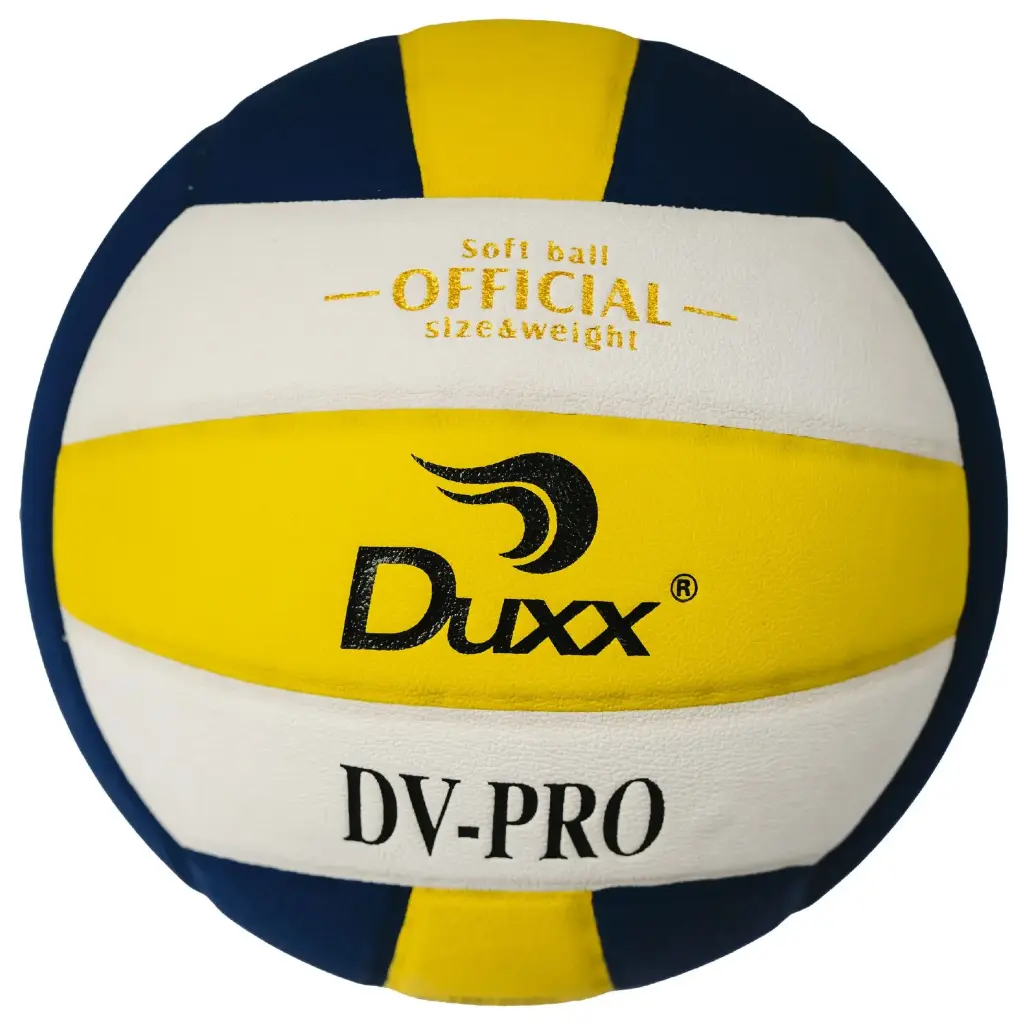 BALON VOLLEY BALL DUXX MICROFIBRA #5 AMA/BCO/AZL