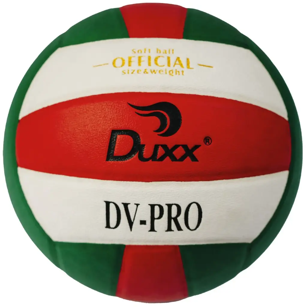 BALON VOLLEY BALL DUXX MICROFIBRA #5 VDE/BCO/RJO