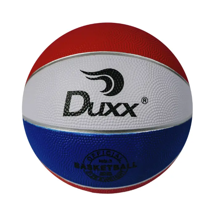 BALON BASKET BALL DUXX HULE AZ/ROJ/BCO#3 IMP