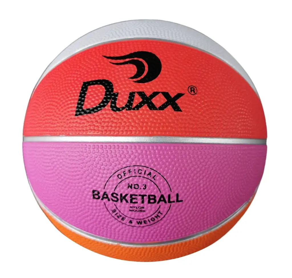 BALON BASKET BALL DUXX HULE  ARCOIRIS #3 IMP