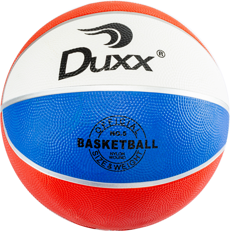 BALON BASKET BALL DUXX HULE AZ/RJ/BCO #5 IMP