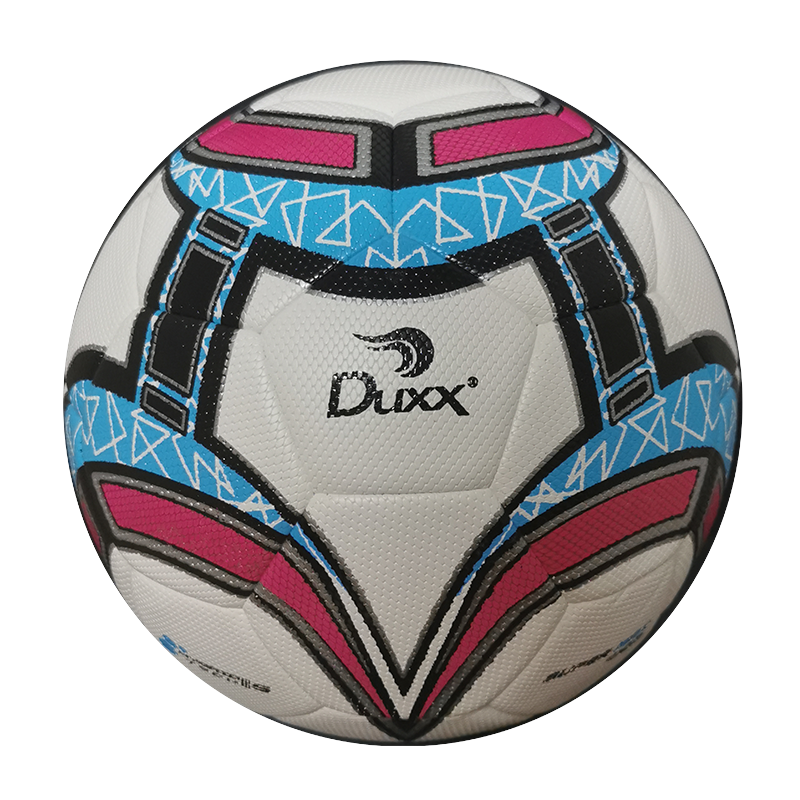 BALON FUTBOL DUXX HIBRIDO BCO/ROSA #4 IMP