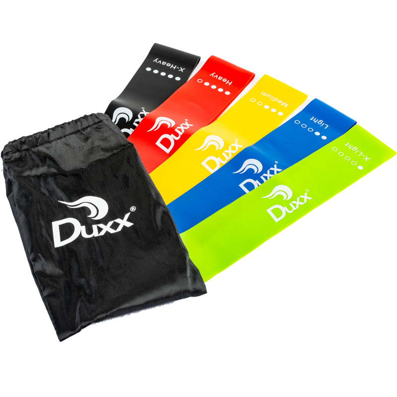 KIT DE 5 PIEZAS DE BANDAS DE RESISTENCIA COLORES