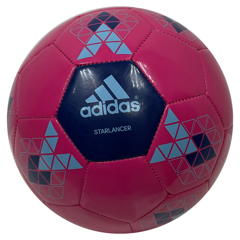 BALON FUTBOL ADIDAS STARLANCER  ROSA/MNO #5