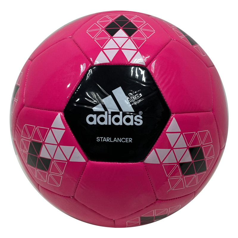 BALON FUTBOL ADIDAS STARLANCER  ROSA/NEGRO #5