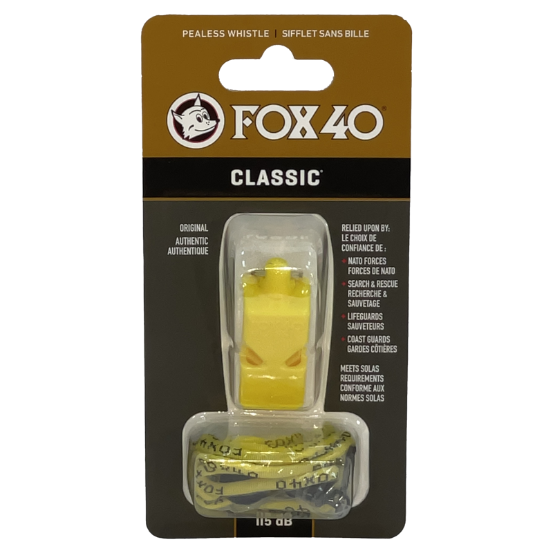 SILBATO FOX CLASSIC CON CORDON AMARILLO