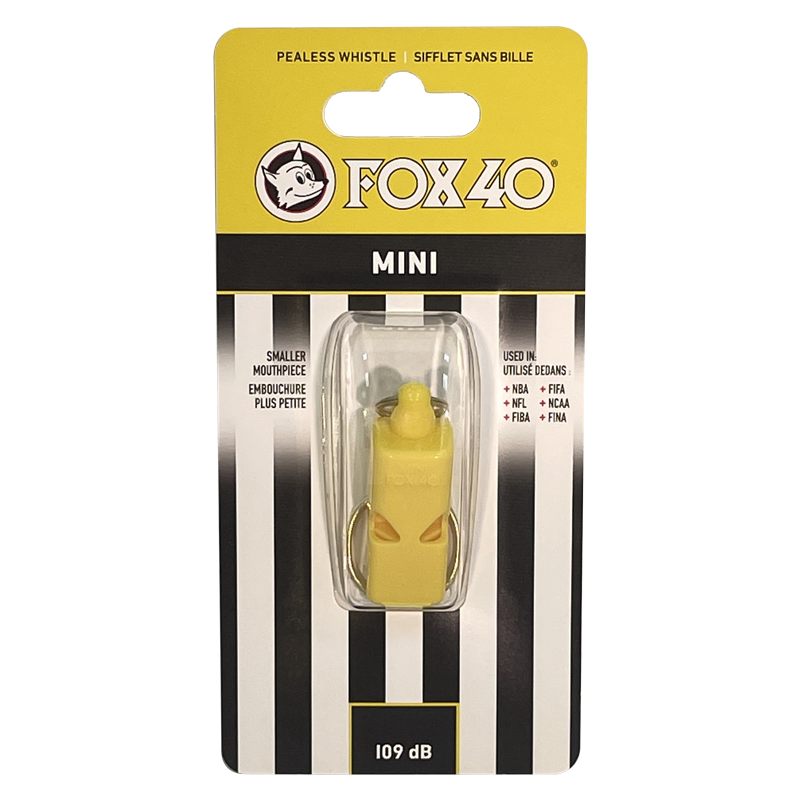 SILBATO FOX MINI SIN CORDON AMARILLO