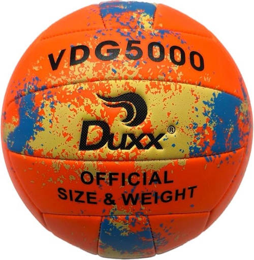 [VDG5000-2] BALON VOLLEY BALL DUXX PVC VDG5000 NARANJA #5 IMP