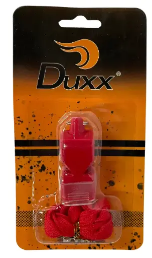 [DWHCC-ROJO] SILBATO DUXX CON CORDON ROJO