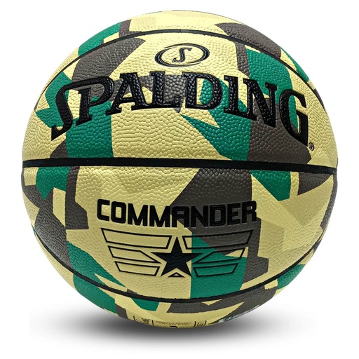 [76937Z] BALON SPALDING BASQUET COMMANDER POLY CAFE # 7