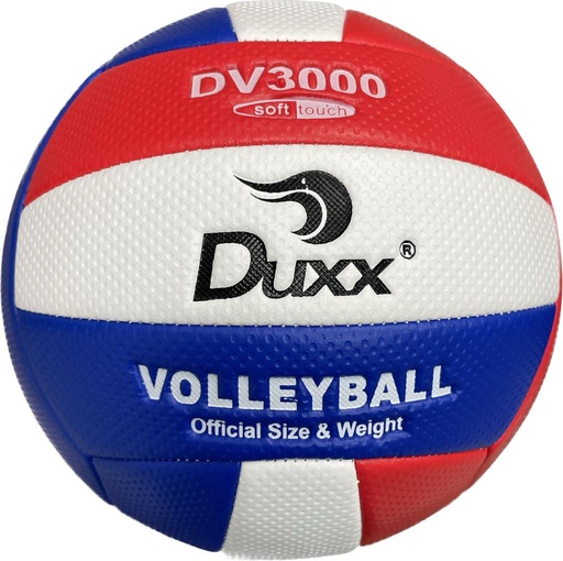 [DV-3000-1] BALON VOLLEY BALL DUXX PVC PRO#5 IMP BCO/AZUL/ROJO