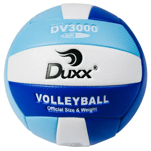 [DV-3000-4] BALON VOLLEY BALL DUXX PVC PRO#5 IMP AZL/BCO/AZLR