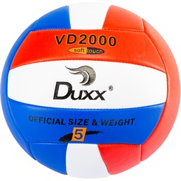 [0232-1] BALON VOLLEY BALL DUXX PVC #5 BCO/AZUL/ROJO IMP