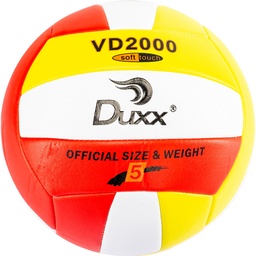 [0232-3] BALON VOLLEY BALL DUXX PVC #5 AMA/BCO/ROJO IMP