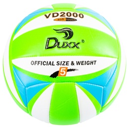 [0232-8] BALON VOLLEY BALL DUXX PVC #5 VERDE/AZUL/BCO IMP