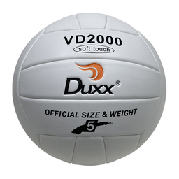 [0232-9] BALON VOLLEY BALL DUXX PVC #5 BLANCO IMP
