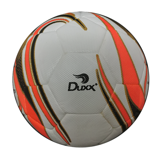 [0482-2] BALON FUTBOL DUXX HIBRIDO BCO/NAR #4 IMP