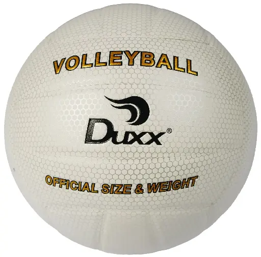 [0512-5] BALON VOLLEY BALL DUXX PU #5 BLANCO