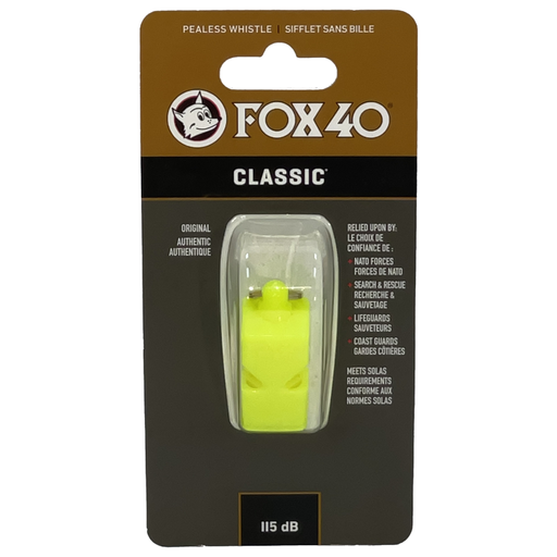 [0111-NEON] SILBATO FOX CLASSIC SIN CORDON NEON