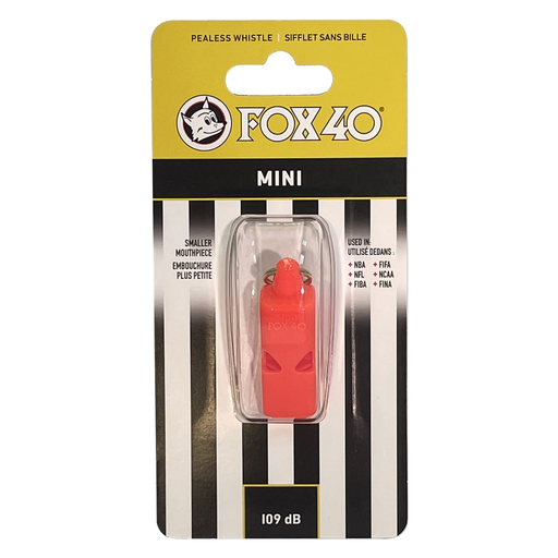 [0112-NJA] SILBATO FOX MINI SIN CORDON NARANJA